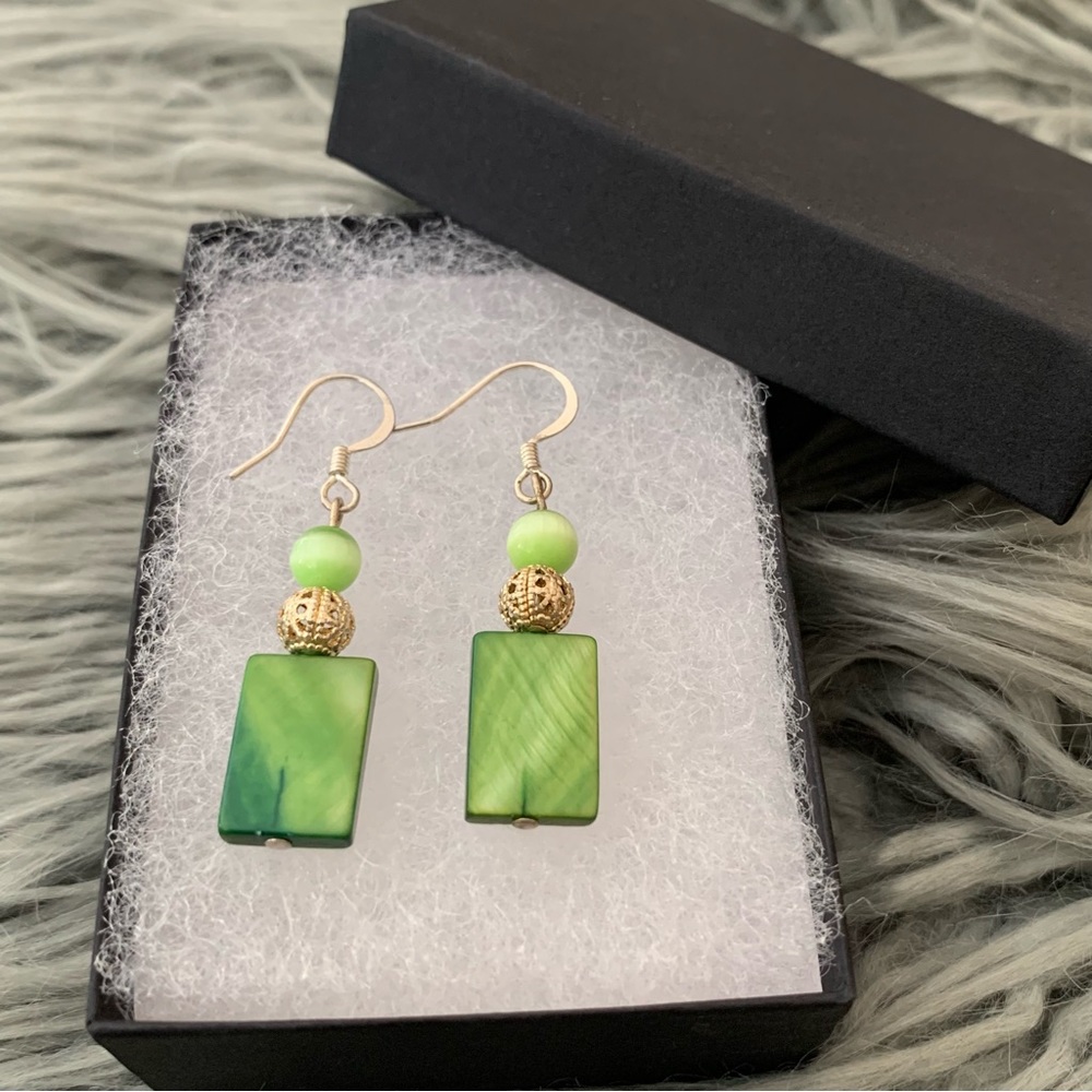Beaded Earrings Artisan Crafted